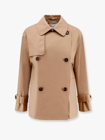 Zeno double-breasted cotton blend trench - MAX MARA THE CUBE - gender_Woman