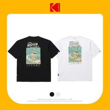 KODAK 柯達 Sorona Hidden Picture 狗狗圖案短袖上衣