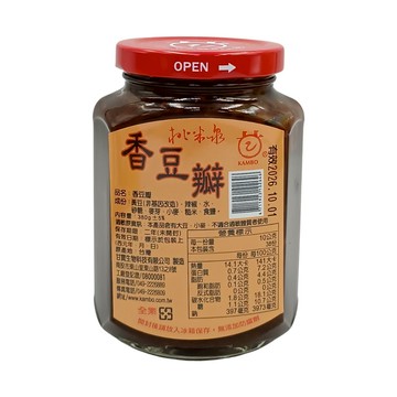 【桃米泉】香豆瓣380g／效期2027.12.02