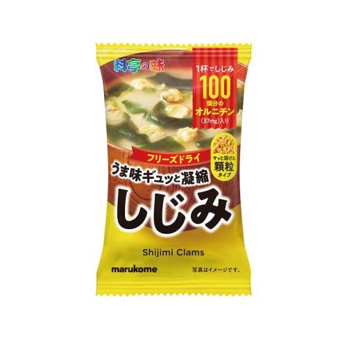 マルコメ FD顆粒みそ汁 料亭の味しじみ 1食×10個