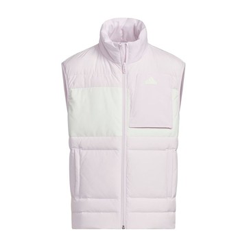 adidas ADIDAS 背心 JK DOWN VEST 粉色 羽絨背心 童裝 JI6226