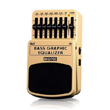 Behringer（ベリンガー） ベリンガー ベース用エフェクトペダル 7バンド・グラフィックイコライザー タン BEQ700 BASS GRAPHIC EQUALIZER