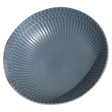 ODA POTTERY 小田陶器 千草淺皿 日本製  18.5 x 5cm  1個  藍色