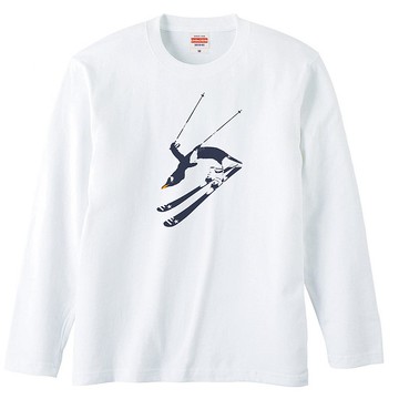 長袖T恤 / 直滑降企鵝