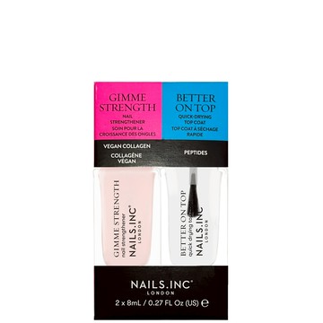 nails inc. Gimmie Strength & Better On Top Mini Nail Treatment Duo