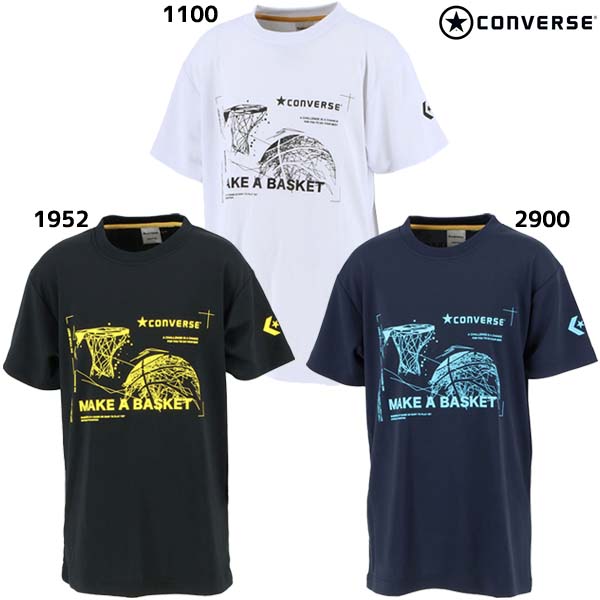 CONVERSE コンバース JR プリントTシャツ バスケット Tシャツ 半袖