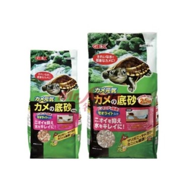 日本 GEX 烏龜專用底砂 蝦蟹底砂 除臭底砂 5g散裝 魚缸造景底砂 沸石 吸氨石 除黃水 除異味 水清 除臭砂