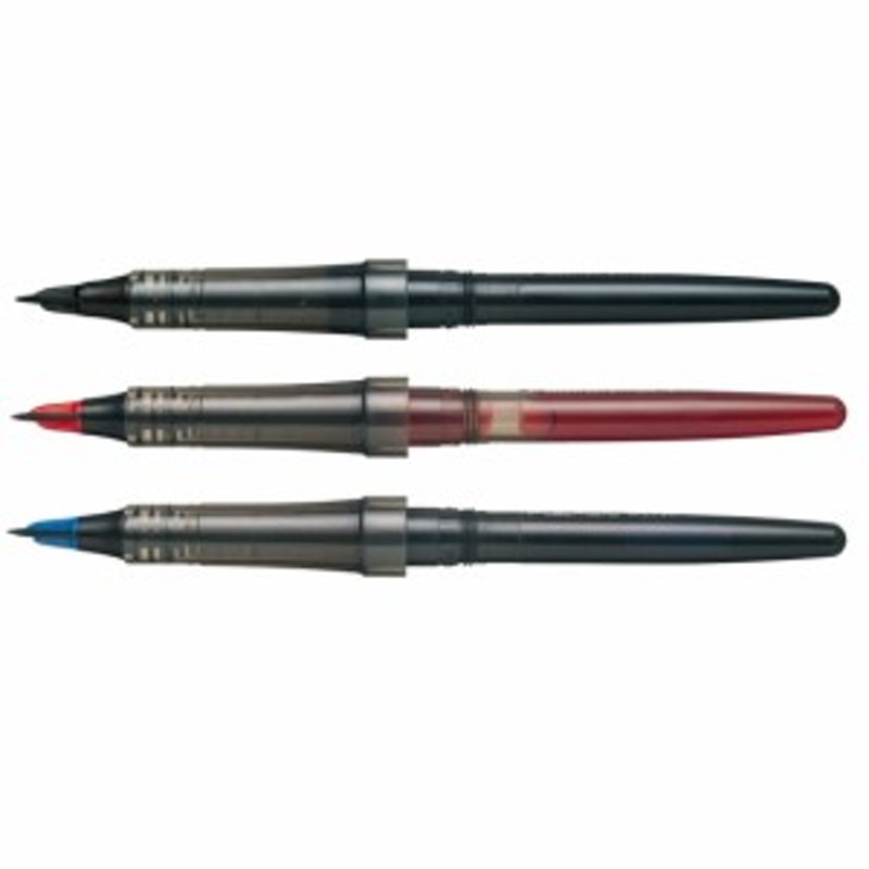 LINEショッピング　MLJ20　ぺんてる　替え芯　カートリッジ　リフィル　黒/赤/青　水性ペン　トラディオ・プラマン