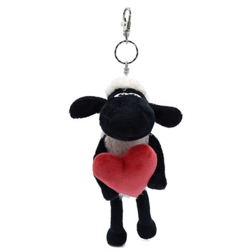 六福村x六福莊 愛心尚恩造型飲料套鑰匙圈 官方直營