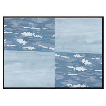 菠蘿選畫所 抽象雲彩掛畫 APAD3404B 40 x 30cm 框架 - 居家藝術裝飾  黑色