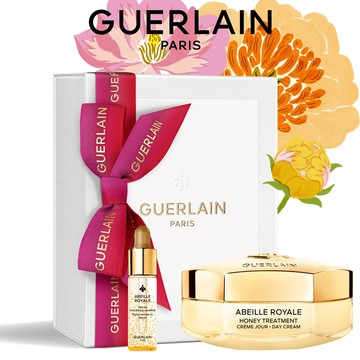 🐝【Guerlain】嬌蘭皇家蜂王乳蜂蜜修護白霜 50ml｜粗皮變嫩皮｜蜂王乳修護保養｜送禮首選｜女友禮物