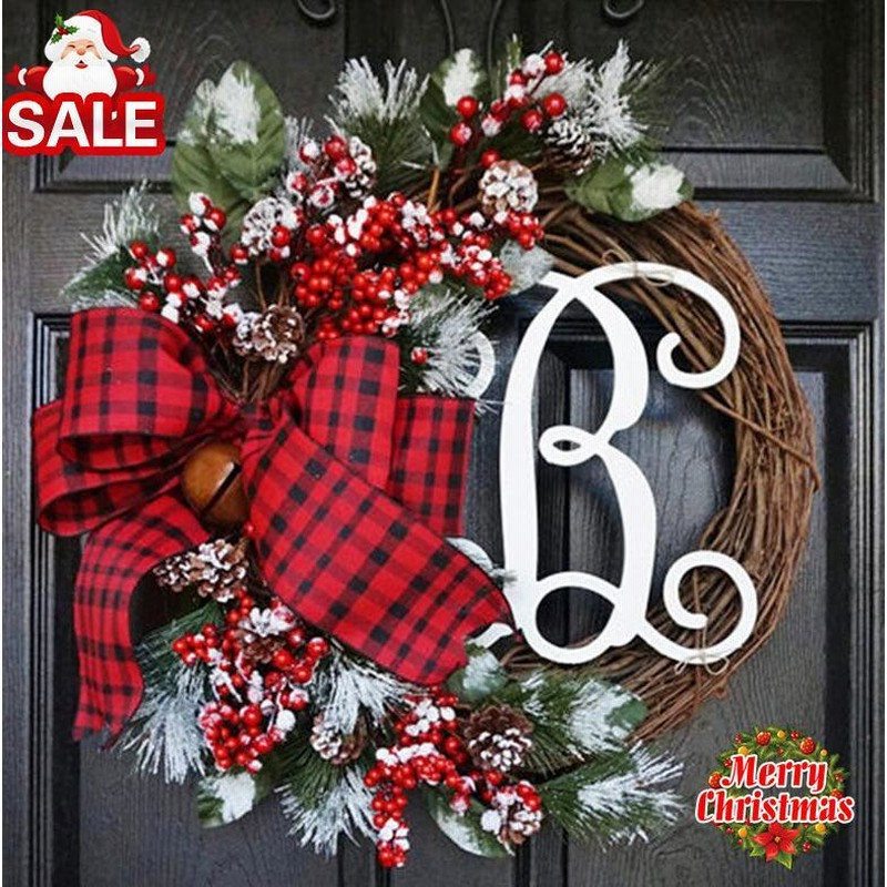 クリスマスリース飾りクリスマス リース インテリア 玄関 部屋 ドア 飾り クリスマスツリー クリスマス リース 北欧 おしゃれ 通販 Lineポイント最大get Lineショッピング
