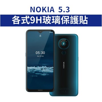 Nokia 5.3 適用 9H玻璃保護貼 玻璃膜 滿版 霧面 抗藍光 抗反光 護眼 防窺 全膠