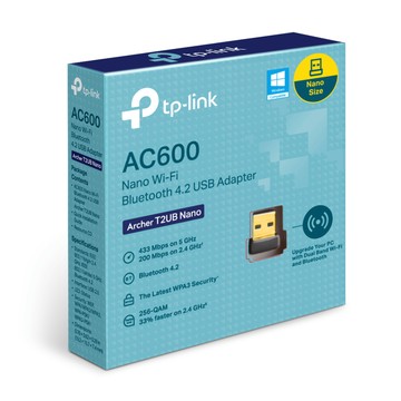 《KIMBO》現貨發票TP-LINK Archer T2UB Nan AC600超迷你型 USB網卡Wi-Fi藍牙4.2
