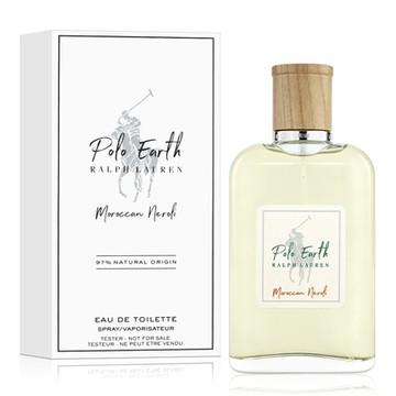 Ralph Lauren 拉夫勞倫 POLO EARTH 摩洛哥橙花男性淡香水100ml-Tester