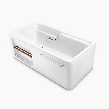 Aleutian 1.3米整體化壓克力親子浴缸 (左角位)