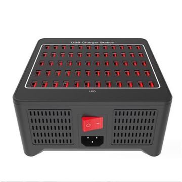 新品40口50口60口多USB充電器直播快充200W250W300W多口充電站