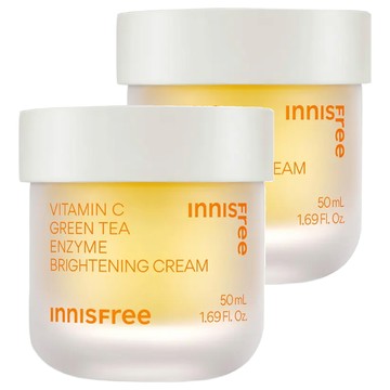 INNISFREE 台灣公司貨 維他命C淨亮淡斑凝霜  50ml  2罐