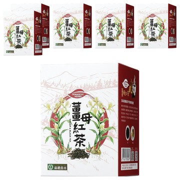 蔴鑽農坊 薑母紅茶  3.5g  15包  6盒