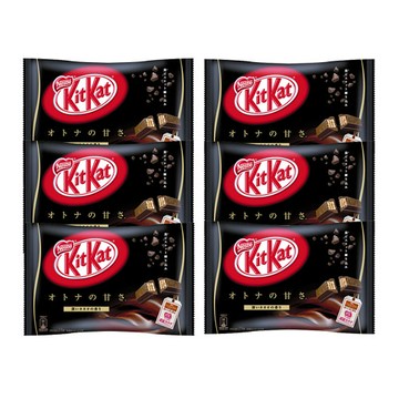 Kit Kat Mini - Sweetness for Adults 13 Bars x 6-Bag Set