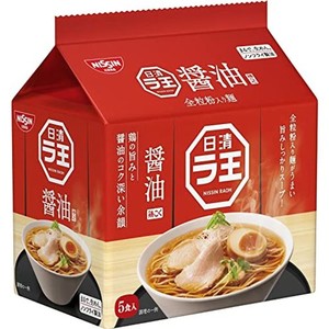 日清 ラ王 醤油 5食パック