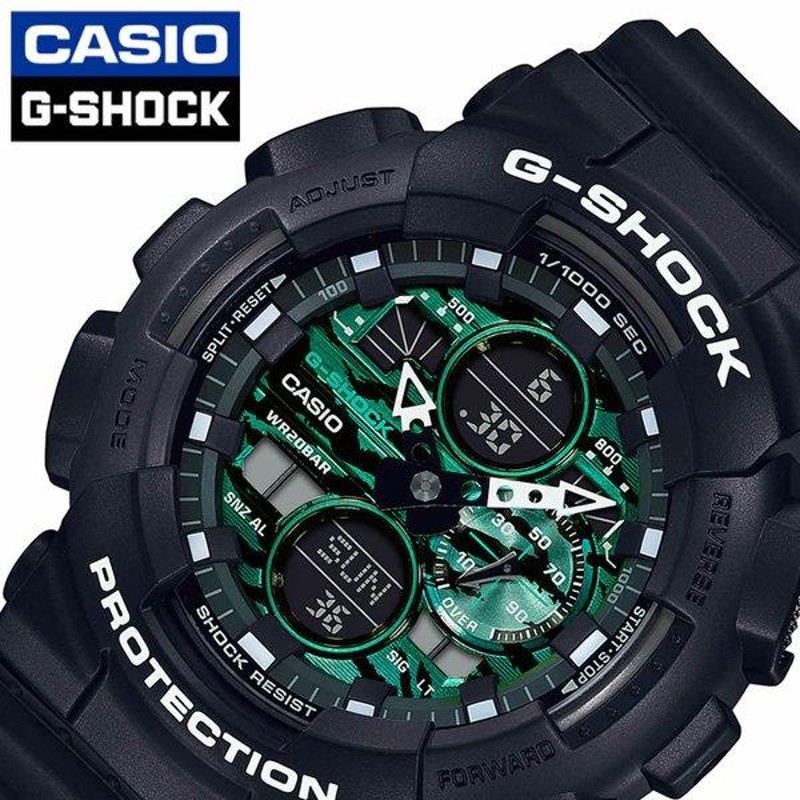 カシオ 腕時計 Gショック CASIO G-SHOCK Black and Green メンズ