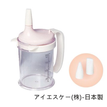 吸食輔助瓶 - 吸嘴先生 附三尺寸吸嘴 濃稠類食物可使用 老人用品 日本製 [E0265]*可超取*