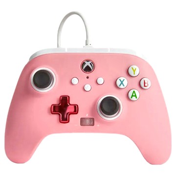 PowerA XBOX 官方授權 增強款有線遊戲手把  粉紅色  Xbox Series X|S 專用  151881502  1個