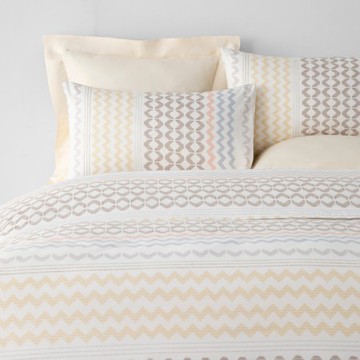 奧可利200織純棉床包兩用被組加大 水樂