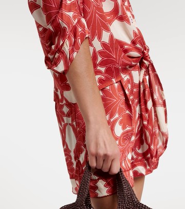 Poupette St Barth Azia printed top