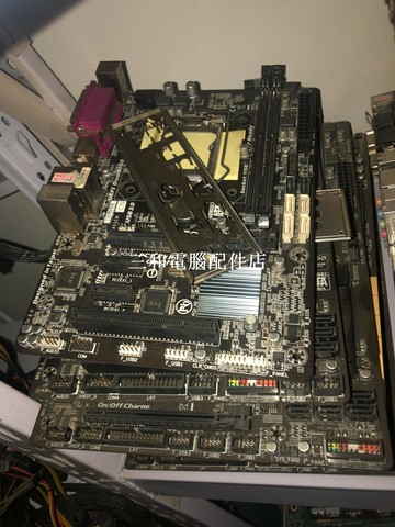 華碩技嘉H81 B85 1150 台式機主板 紅色 白色 七彩虹 昂達 銘瑄 二線品牌 主板 片裝【三和電腦配件店】