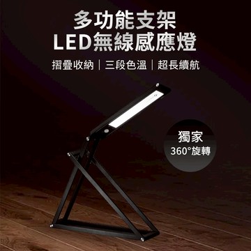 【4%點數】MOZTECH | BANG!燈 變變燈 多功能支架LED無線感應燈  多功能支架LED無線感應燈 LED 感應燈 檯燈