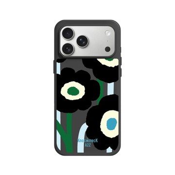 iPhone 17 Pro Max SolidX 黑 - Knock Knock A2Z - 左擺右擺花