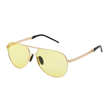 MEGASOL 寶麗萊UV400感光變色太陽眼鏡 BS8613 輕巧舒適  13.4 x 4.8 x 14cm  黃色  27g  1個