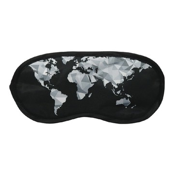 《DQ》輕旅眼罩-幾何地圖-- 睡眠眼罩 遮光眼罩