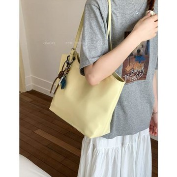 包韓國時尚大容量包包女2025新款夏季單肩腋下包高級感通勤托特包