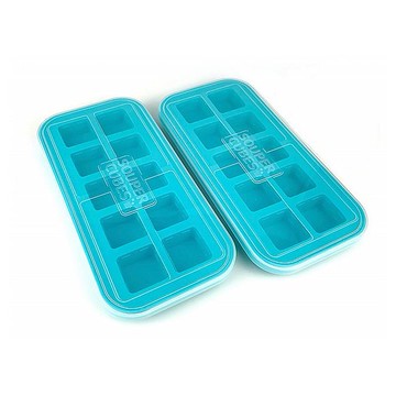 Souper Cubes~多功能食品級矽膠保鮮盒(10格)2入組