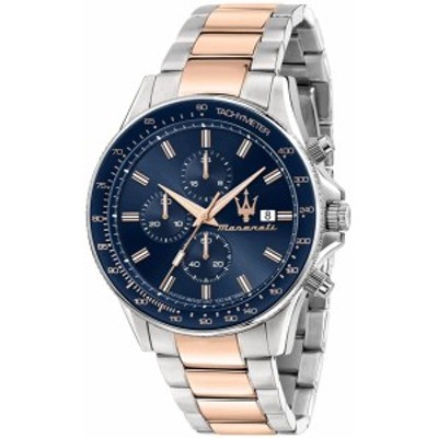 腕時計 マセラティ イタリア Maserati SFIDA 44 mm Chronograph Men's