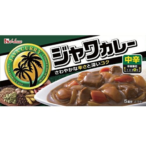 (ハウス食品 ジャワカレー中辛１０４ｇ×120個