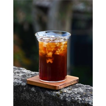 耐高溫可微波牛奶杯家用奶茶杯創意喇叭口早餐杯加厚高硼硅玻璃杯