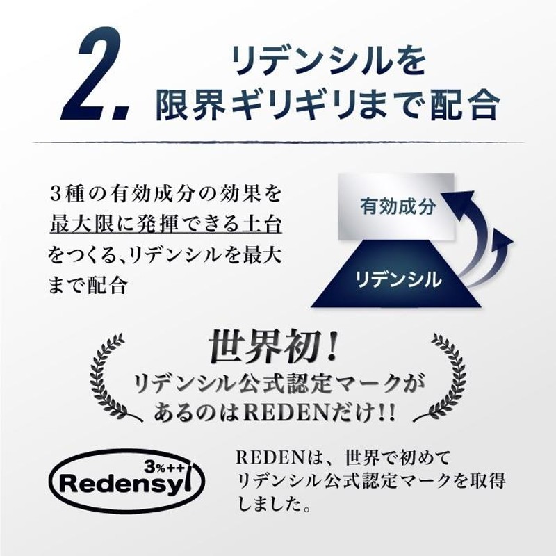 育毛剤 REDEN リデン 2本セット スカルプケア リデンシル 薬用育毛剤