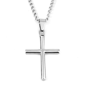 【K-2】金屬質感 飾品 穿搭 配件 十字架 項鍊 基督 耶穌 神聖 聖母 韓國 百搭項鍊 男女不拘【KP327】