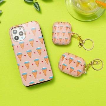 桃色富士山雪糕 iPhone 17/16/15/14/13 MagSafe 手機殼