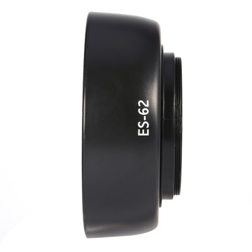 全新 ES-62 鏡頭遮光罩適用於佳能 EOS EF 50mm f/1.8 II ES62 卡口 Twist LockO