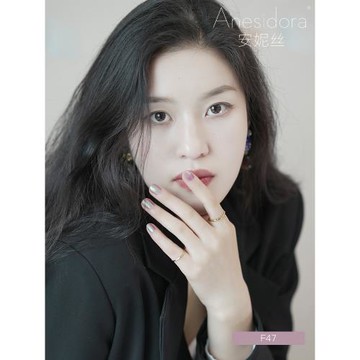 Anesidora安妮絲指甲油微光系列2025年新款極光色免烤可剝撕拉