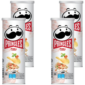 PRINGLES 品客 洋芋片 比薩口味  102g  4罐