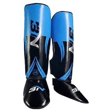 BN FIGHT 護腿  XL  藍色  2個