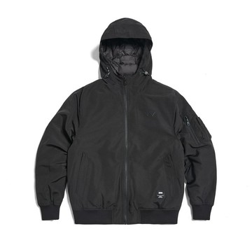 EDWIN 男款 連帽羽絨外套 (黑色) #外套