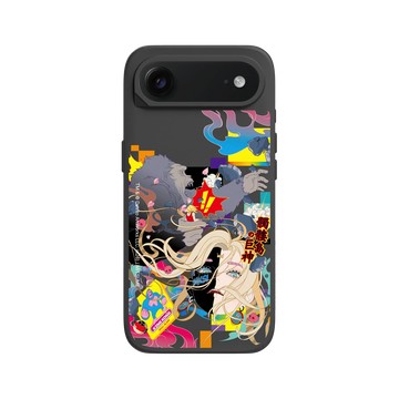 iPhone Air SolidX 黑 - KKSI x Mitsume - 金剛夢幻碎影
