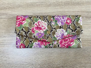 牡丹紅花 紅包袋  口罩收納袋  存摺包   多功能小包 可愛獨家款